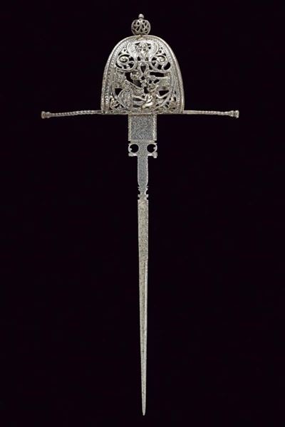 Daga a vela, Italia o Spagna, circa 1640