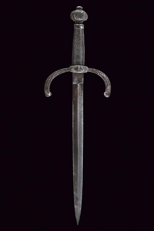 Daga tedesca, lunghezza 41 cm, 1600-1620