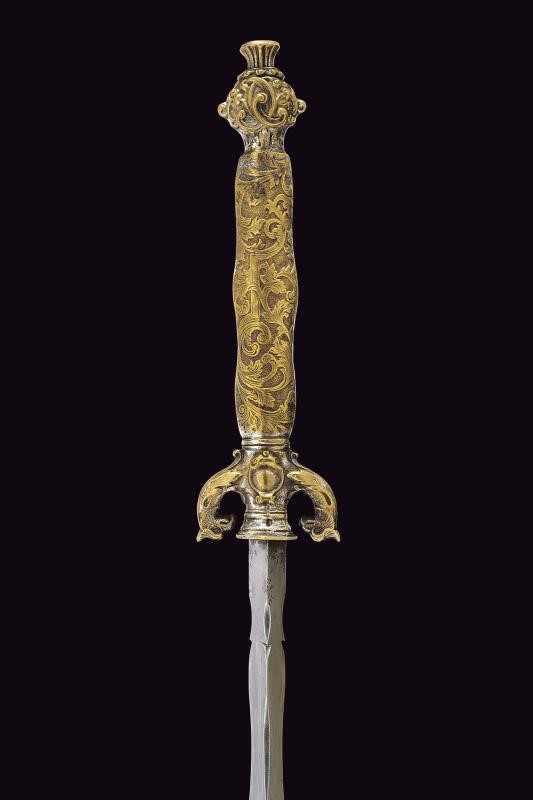 Stiletto con fodero, Francia, circa 1860