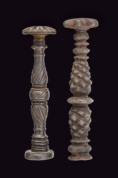 Impalcature per stiletto, ferro, Italia, XVII secolo