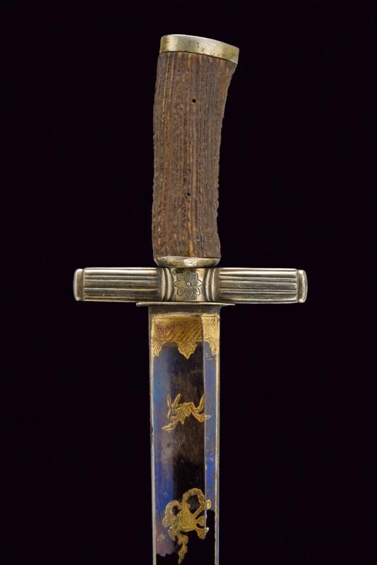 Paloscio da caccia europeo, lunghezza 75,5 cm, circa 1800