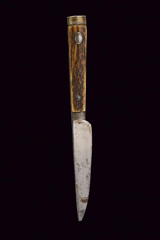 Paloscio da caccia europeo, lunghezza 75,5 cm, circa 1800