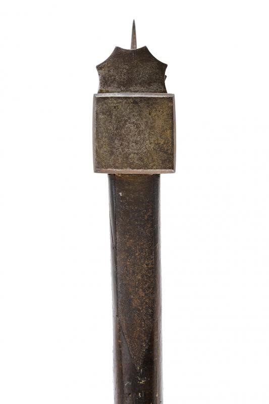 Ascia da zappatori, Ferro forgiato, lunghezza 109 cm, XIX Secolo