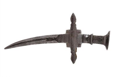 Testa di mazza da guerra, ferro, Polonia, circa 1650