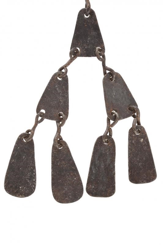 Flagello a catena, iron chains with cylindrical grip - XVII/XVIII secolo