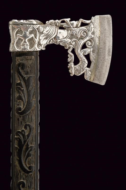 Accetta "alla siciliana", ferro, Italia meridionale, circa 1650