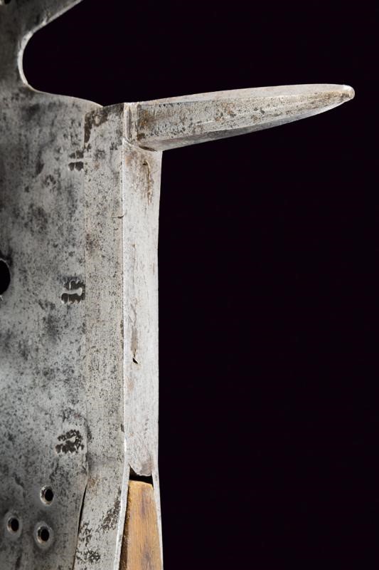 Alabarda svizzera, ferro, fine XV - inizio XVI secolo, altezza 242,5 cm