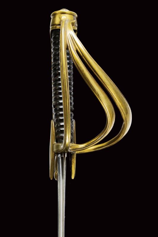 Sciabola da cavalleria Mod. AN IX, Europa, lunghezza 100 cm, fine XIX - inizio XX secolo