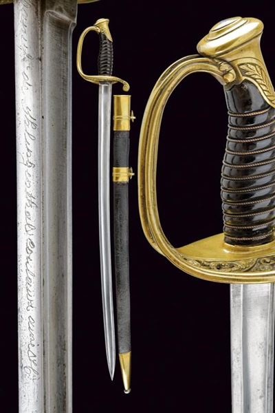 Sciabola da ufficiale francese, modello 1845