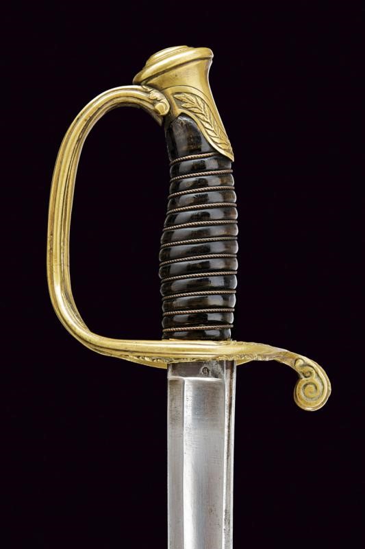 Sciabola da ufficiale francese, modello 1845