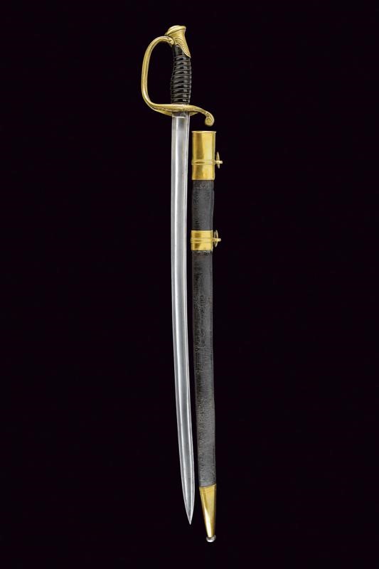 Sciabola da ufficiale francese, modello 1845