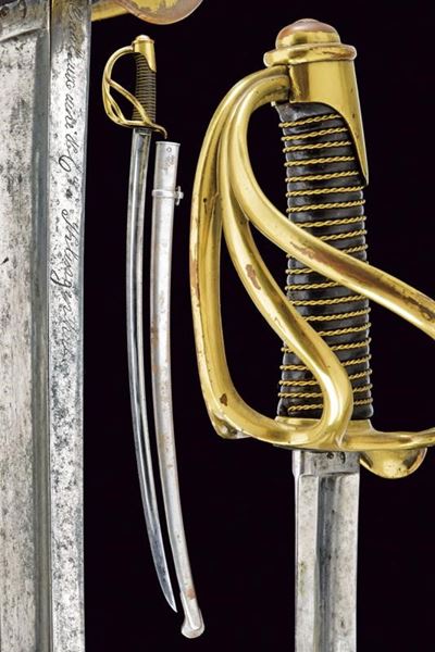 Sciabola da truppa di cavalleria leggera, Mod. 1822, Francia