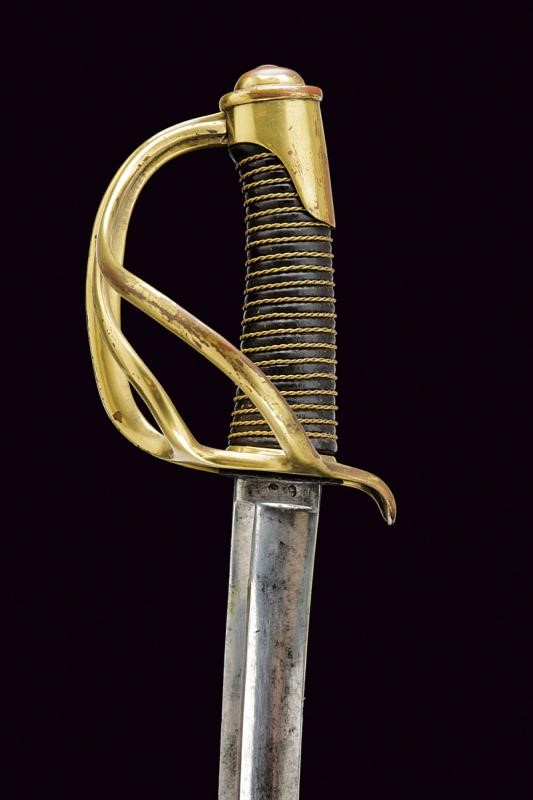 Sciabola da truppa di cavalleria leggera, Mod. 1822, Francia