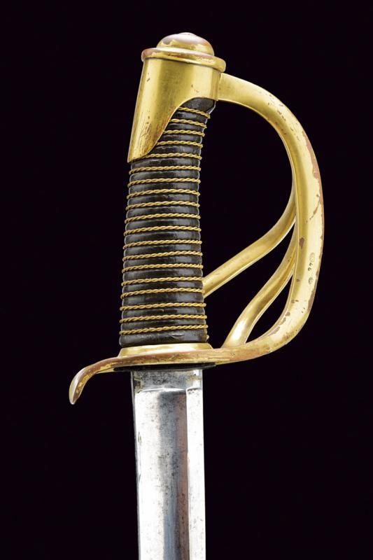 Sciabola da truppa di cavalleria leggera, Mod. 1822, Francia