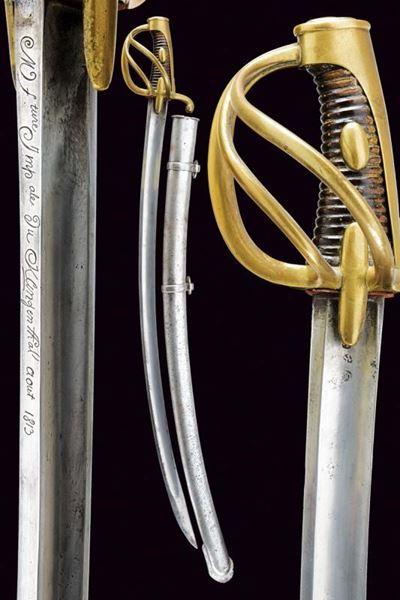 Sciabola Mod. AN XI, da truppa di cavalleria leggera, Francia, 1813