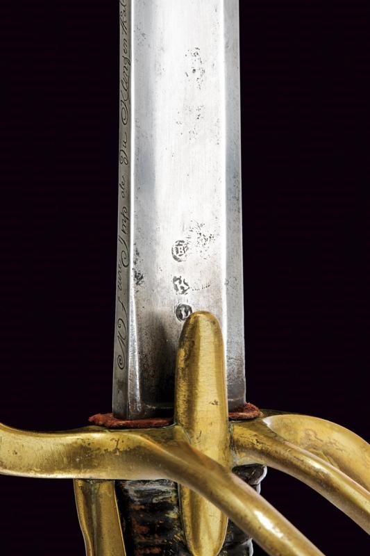 Sciabola Mod. AN XI, da truppa di cavalleria leggera, Francia, 1813