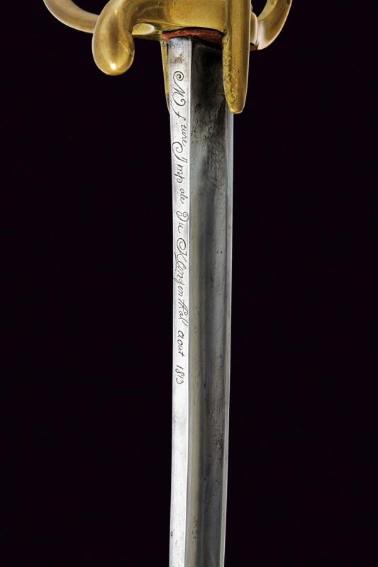Sciabola Mod. AN XI, da truppa di cavalleria leggera, Francia, 1813