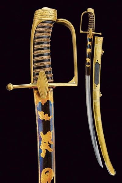 Sciabola da ufficiale superiore, Francia, primo quarto del XIX secolo