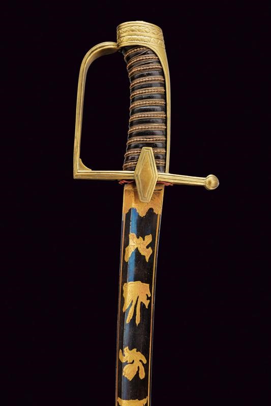 Sciabola da ufficiale superiore, Francia, primo quarto del XIX secolo