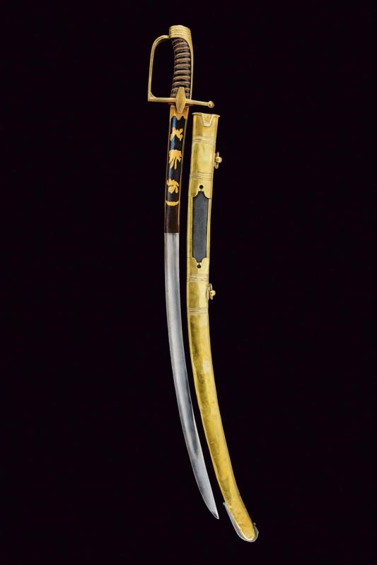 Sciabola da ufficiale superiore, Francia, primo quarto del XIX secolo