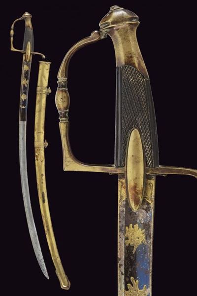 Sciabola da ufficiale di cavalleria leggera, Francia, Primo Impero, lunghezza 98 cm
