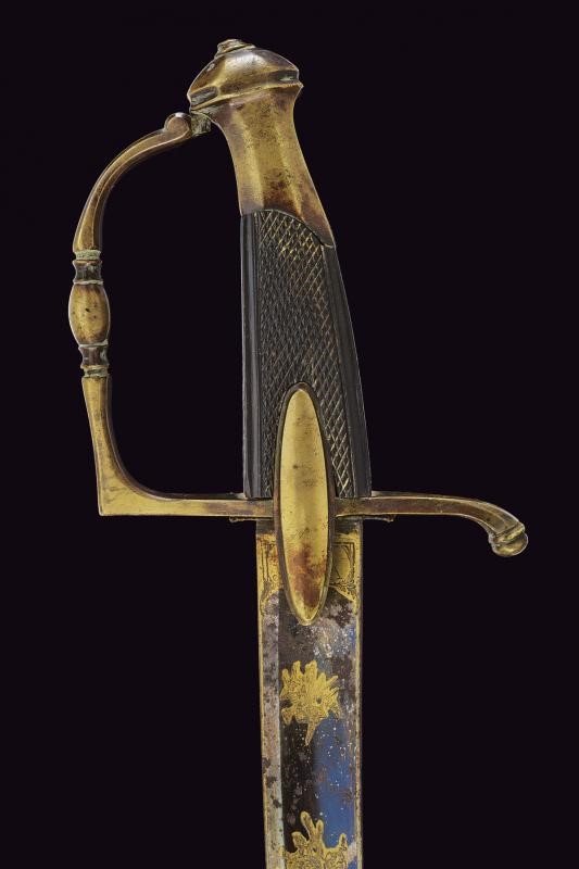 Sciabola da ufficiale di cavalleria leggera, Francia, Primo Impero, lunghezza 98 cm