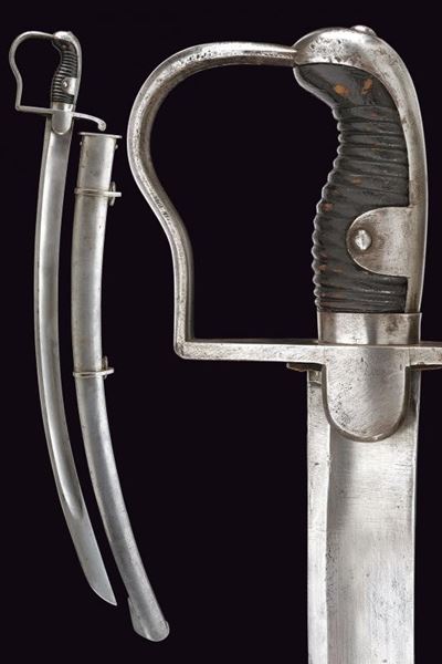 Sciabola del tipo Blücher, Prussia, lunghezza 94,5 cm, seconda metà del XIX secolo