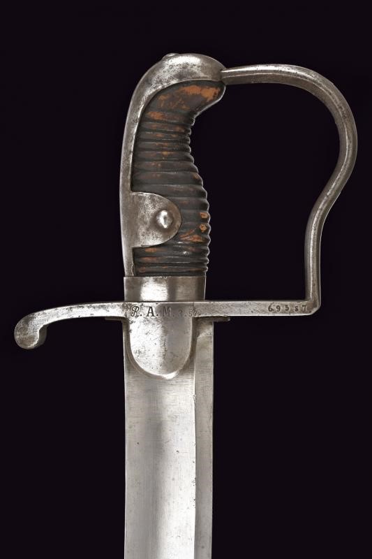 Sciabola del tipo Blücher, Prussia, lunghezza 94,5 cm, seconda metà del XIX secolo