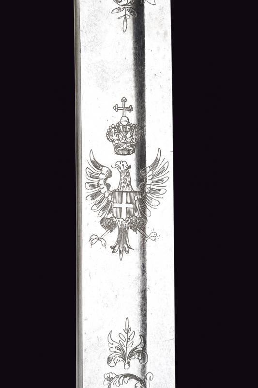 Sciabola Mod. 1855 da ufficiale, ferro, 102 cm, Italia, Terzo quarto del XIX Secolo