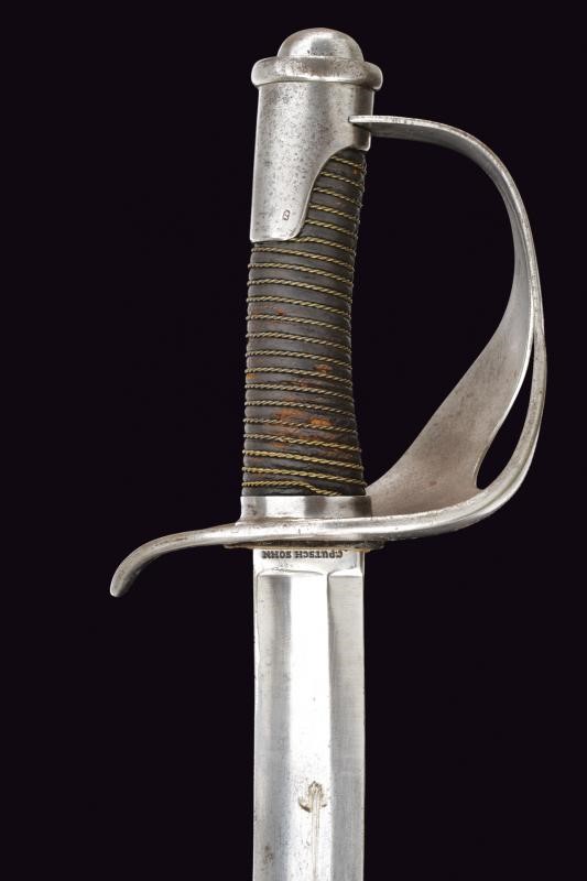 Sciabola da Cavalleria Modello 1860, Regno d'Italia