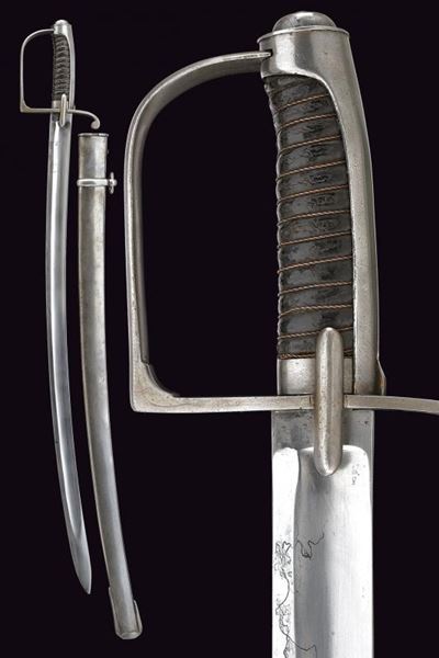Sciabola Mod. 1833 per artiglieri a cavallo, Regno di Sardegna