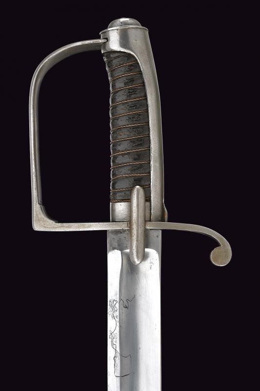 Sciabola Mod. 1833 per artiglieri a cavallo, Regno di Sardegna