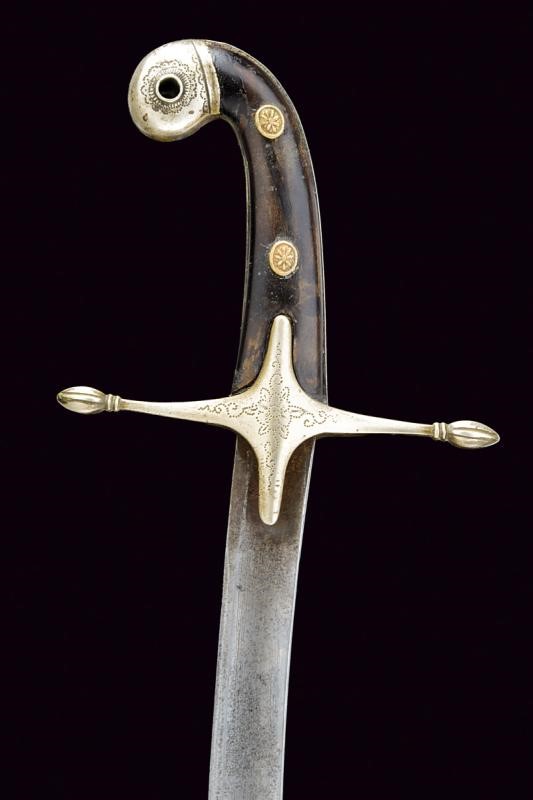 Sciabola alla mamelucca da ufficiale di stato maggiore, Granducato di Toscana, Prima metà del XIX...