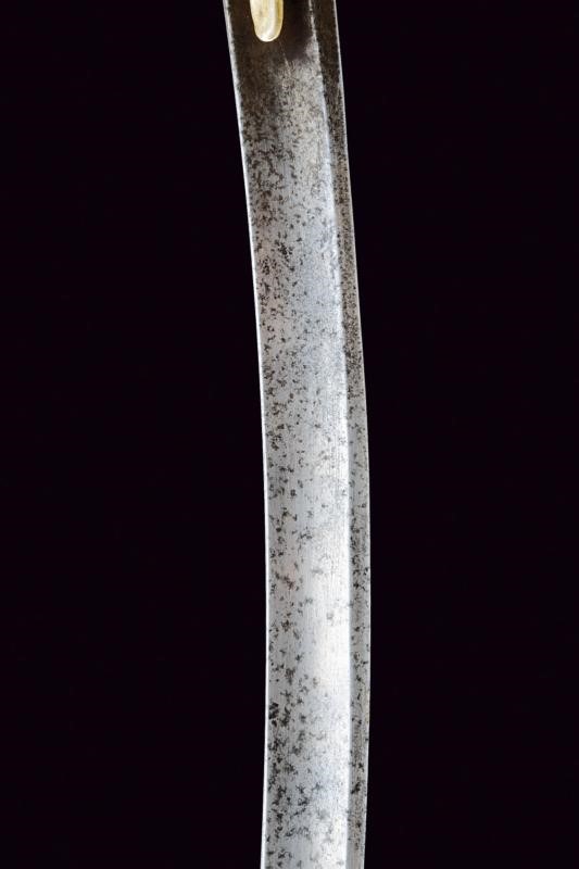 Sciabola alla mamelucca da ufficiale di stato maggiore, Granducato di Toscana, Prima metà del XIX...