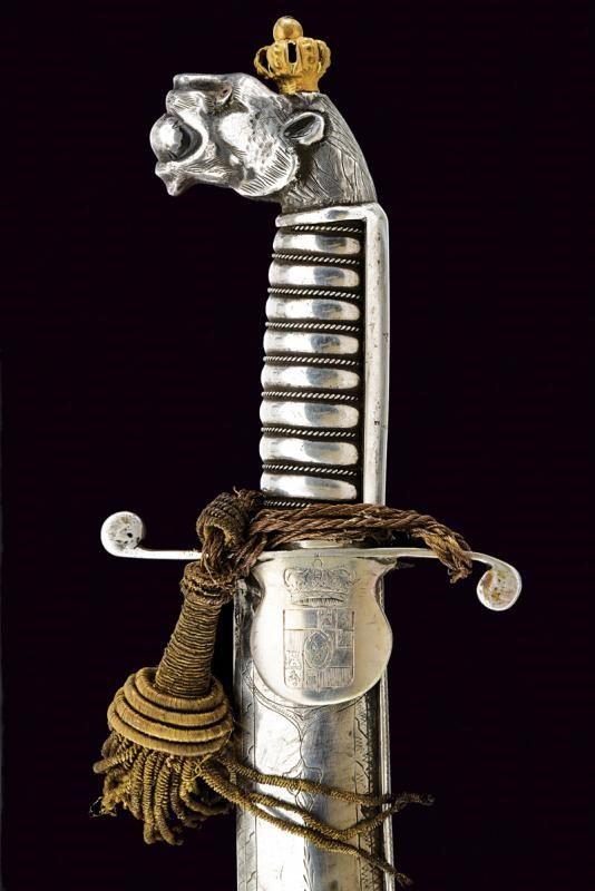 Sciabola per tamburo maggiore, Ducato di Lucca, 1820-30