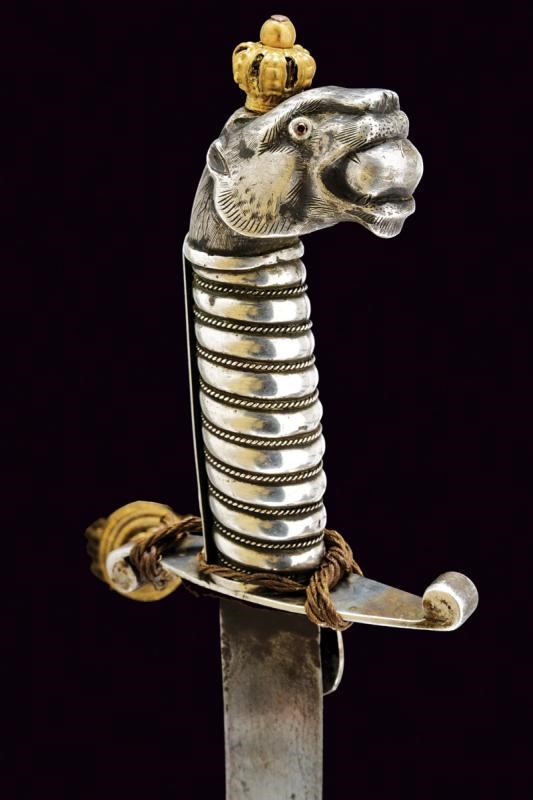 Sciabola per tamburo maggiore, Ducato di Lucca, 1820-30
