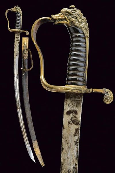 Regno delle Due Sicilie, Sciabola da ufficiale mod. 1829