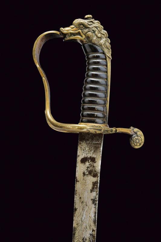 Regno delle Due Sicilie, Sciabola da ufficiale mod. 1829