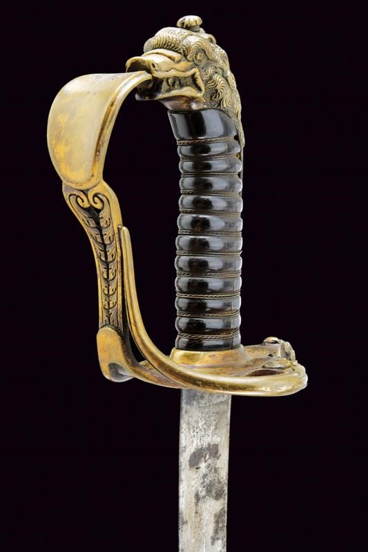 Regno delle Due Sicilie, Sciabola da ufficiale mod. 1829
