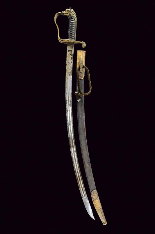 Regno delle Due Sicilie, Sciabola da ufficiale mod. 1829