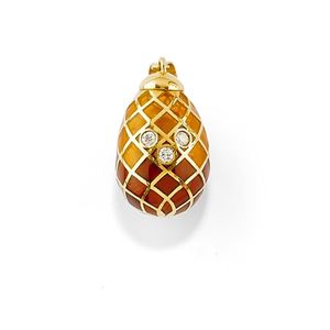 Pendente in oro giallo 18K