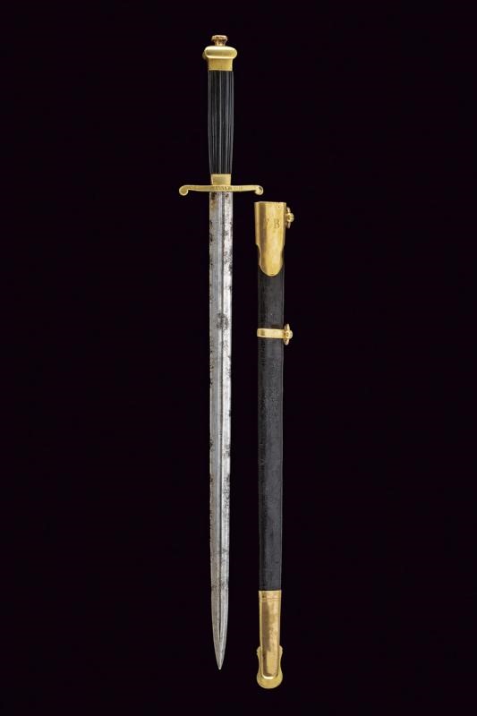 Daga di rappresentanza, Italia, 1846