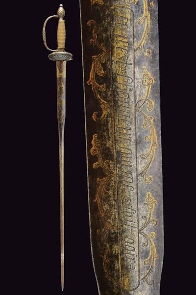 Spadino da ufficiale modello 1774, Regno di Sardegna