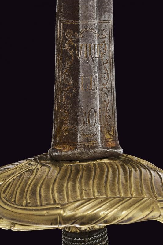 Spadino da ufficiale mod. 1774, Regno di Sardegna