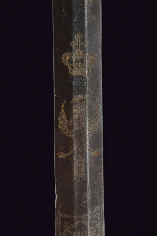 Spadino da ufficiale mod. 1774, Regno di Sardegna
