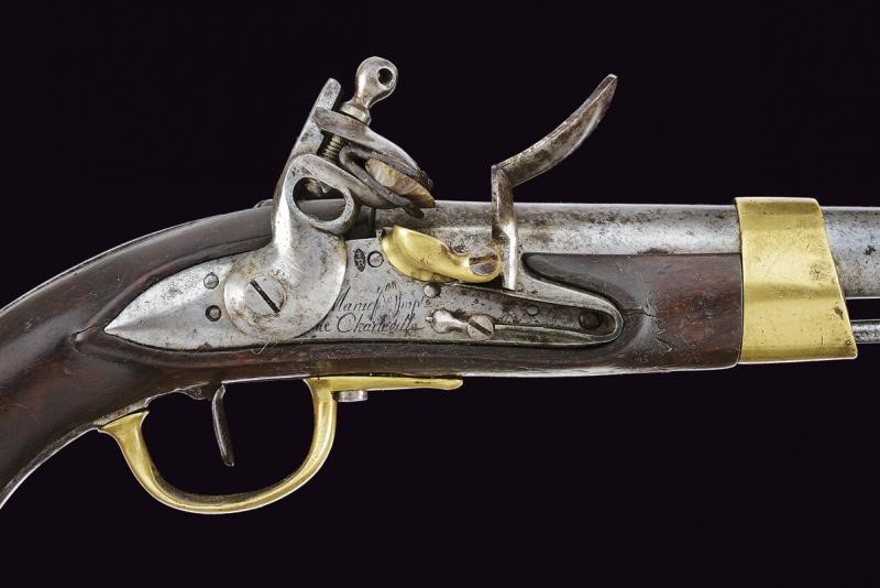 Pistola a pietra focaia Mod. AN XIII, Francia, primo quarto del XIX Sec.