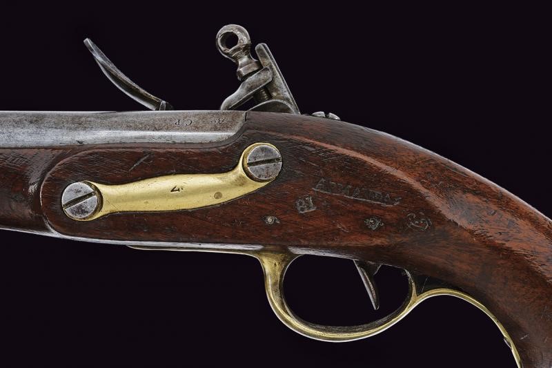 Pistola a pietra focaia dei Carabinieri Reali, Piemonte, primo quarto del XIX secolo