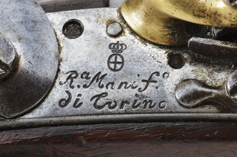 Pistola a pietra focaia dei Carabinieri Reali, Piemonte, primo quarto del XIX secolo
