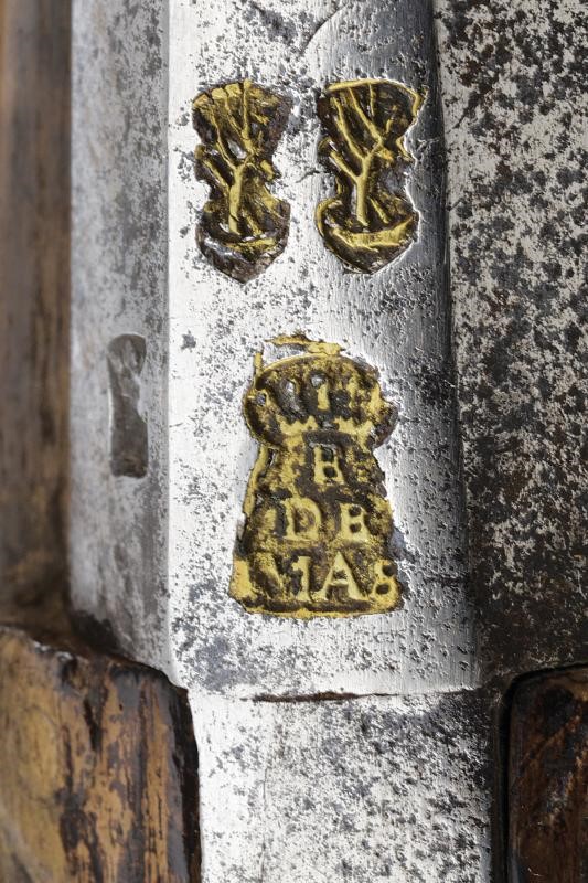 Pistola a pietra focaia, Spagna, terzo quarto del XIX Secolo