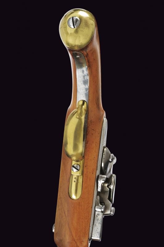 Pistola da cavalleria Austriaca Mod. 1851 con sistema Augustin e sicura esterna, 1853